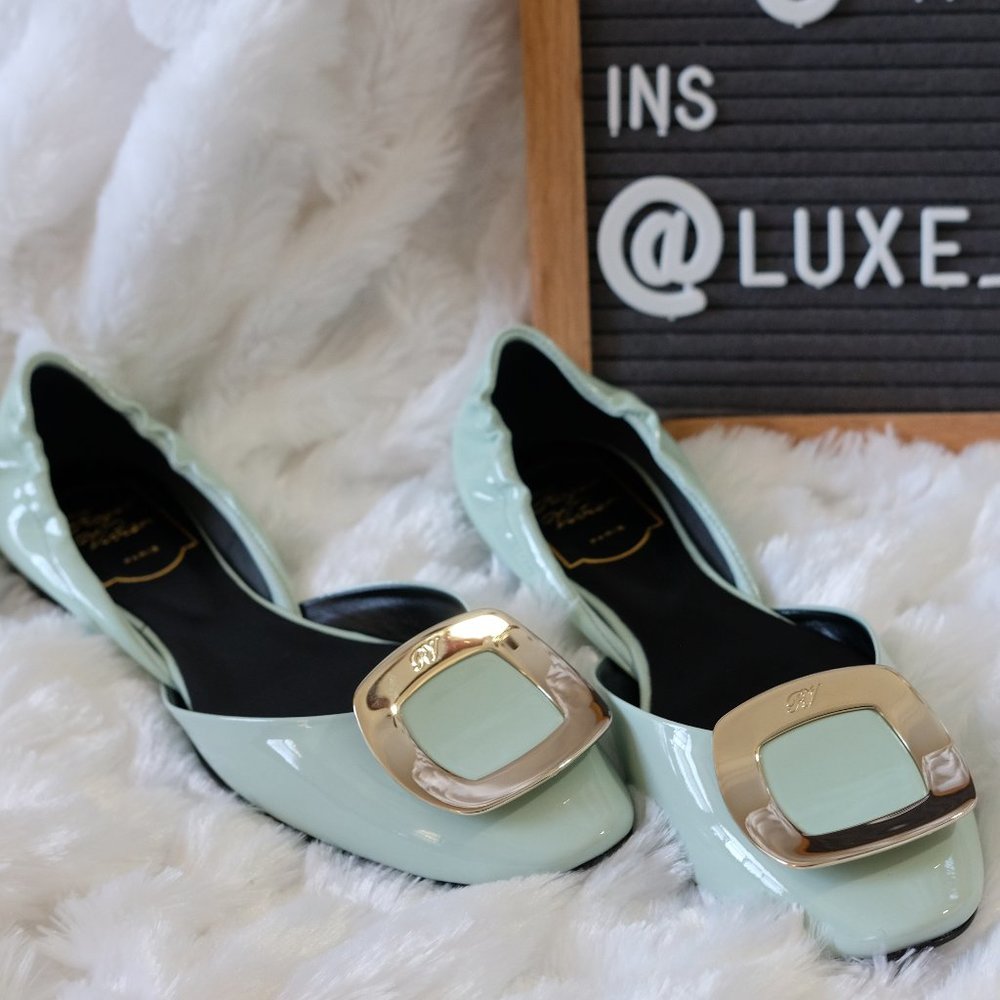 ⛔️SOLD⛔️Roger Vivier Paris Chips Ballerinas size39